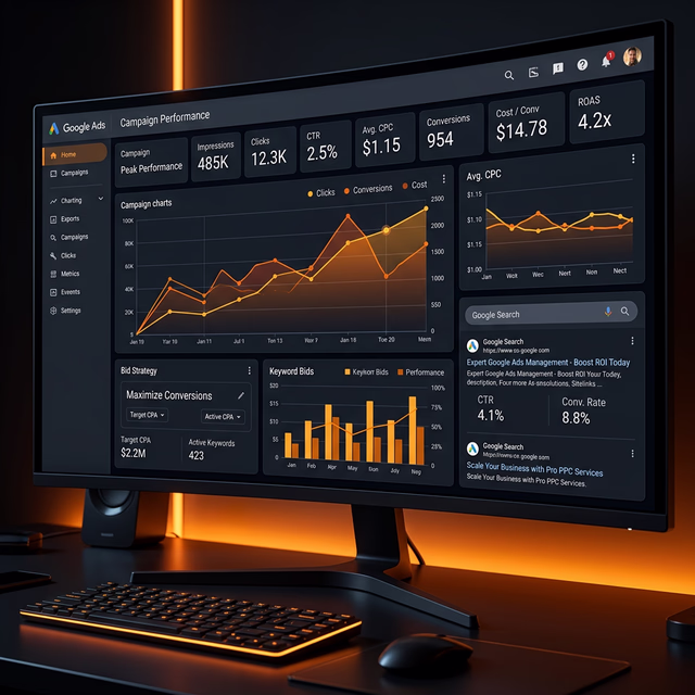 Professional Google Ads PPC Campaign Management