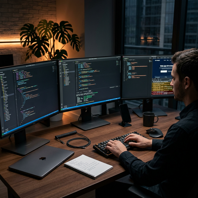 Comprehensive Website Development Services Showcase