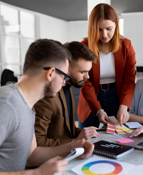 Agency Creative Team Working